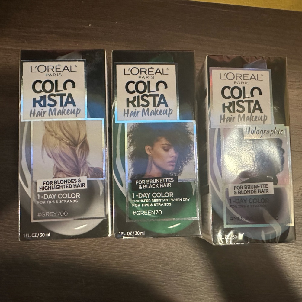 New in box Loreal hair makeup $5